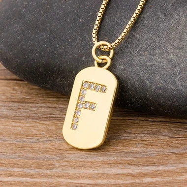 Colgante De Lujo Con Tu Inicial