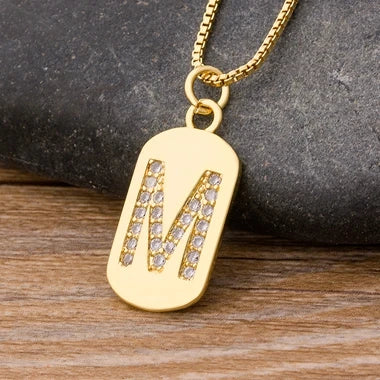 Colgante De Lujo Con Tu Inicial