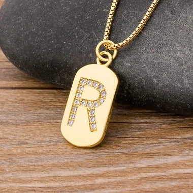 Colgante De Lujo Con Tu Inicial