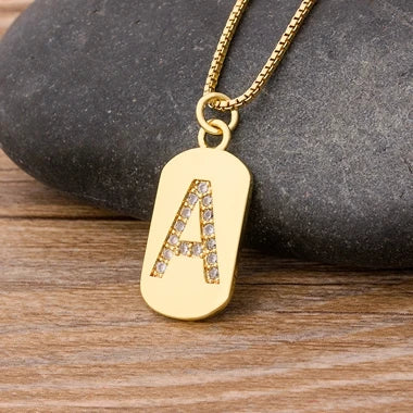Colgante De Lujo Con Tu Inicial