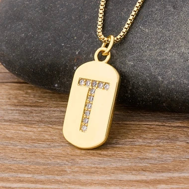 Colgante De Lujo Con Tu Inicial