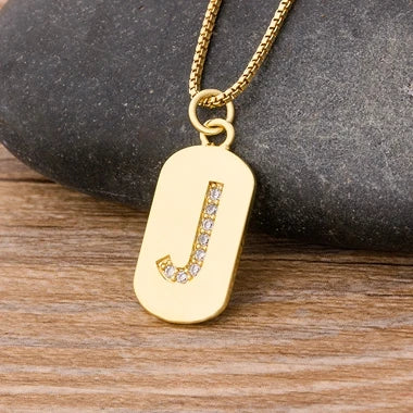 Colgante De Lujo Con Tu Inicial