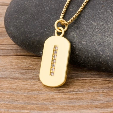 Colgante De Lujo Con Tu Inicial
