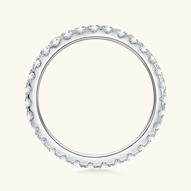 Anillo de Plata de Ley 925 "Eternity Crystal"