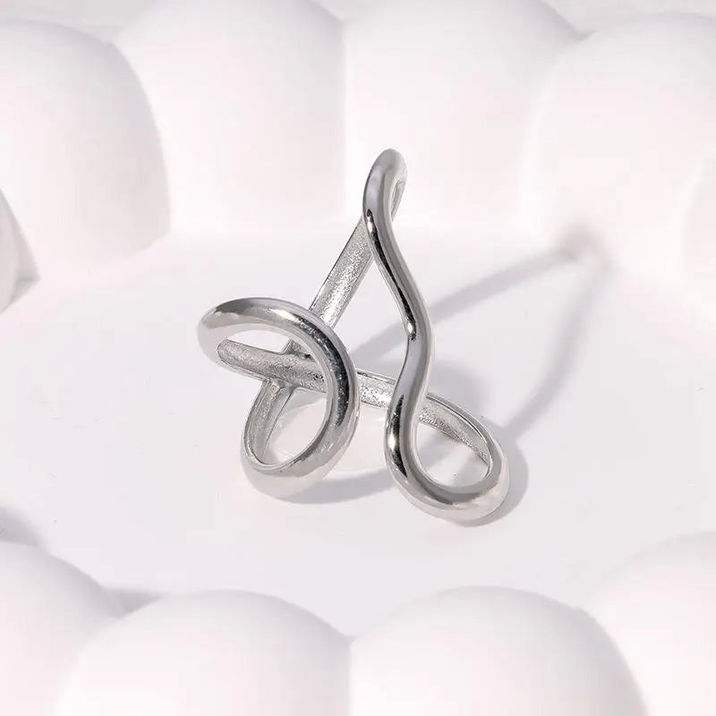 Anillo Ajustable Liquid Gold (Acero Inoxidable)