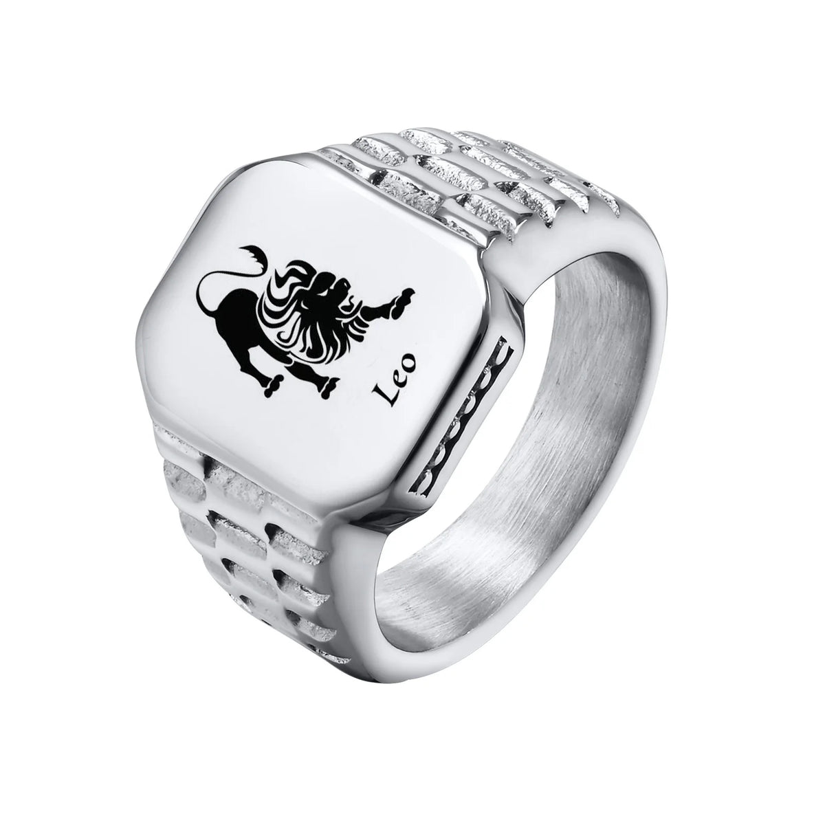 Anillos De Sello Del Zodiaco Personalizados Gratis Para Hombres