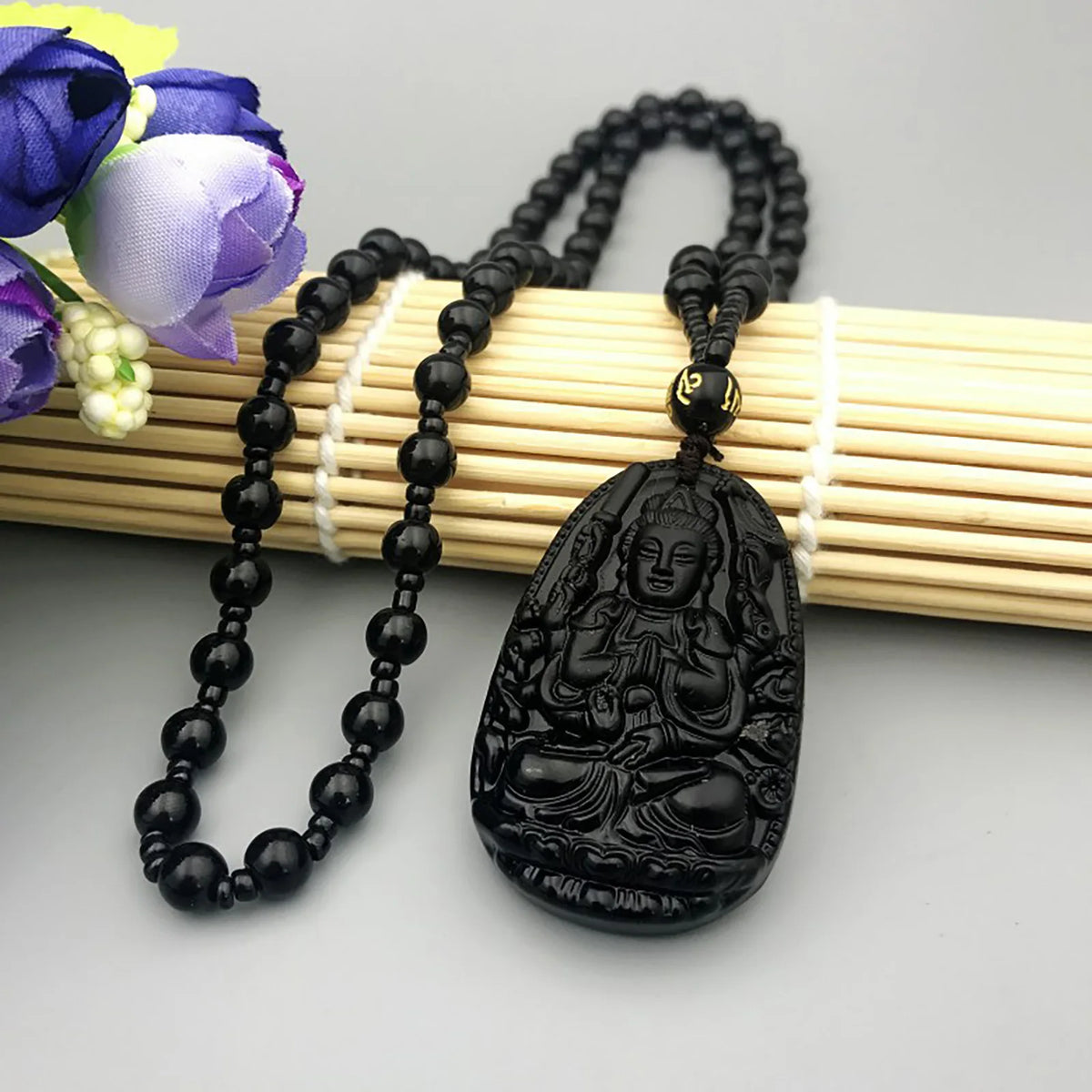 Collar Amuleto Buda