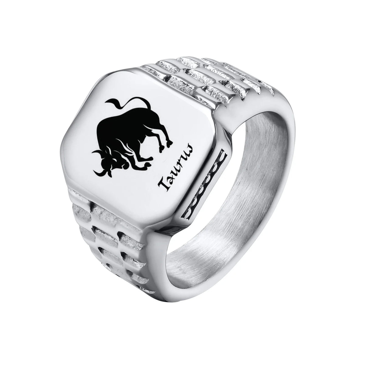 Anillos De Sello Del Zodiaco Personalizados Gratis Para Hombres