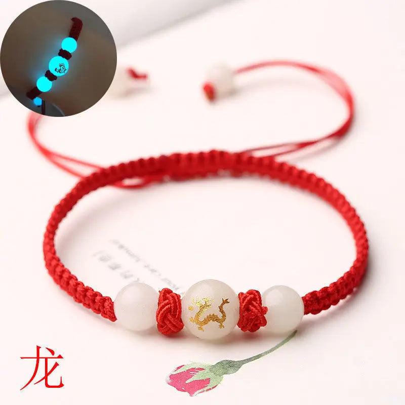 Pulseras De Cuerda Trenzada De Navidad