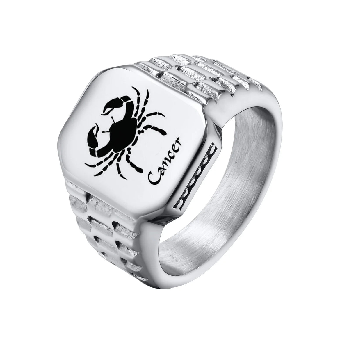 Anillos De Sello Del Zodiaco Personalizados Gratis Para Hombres