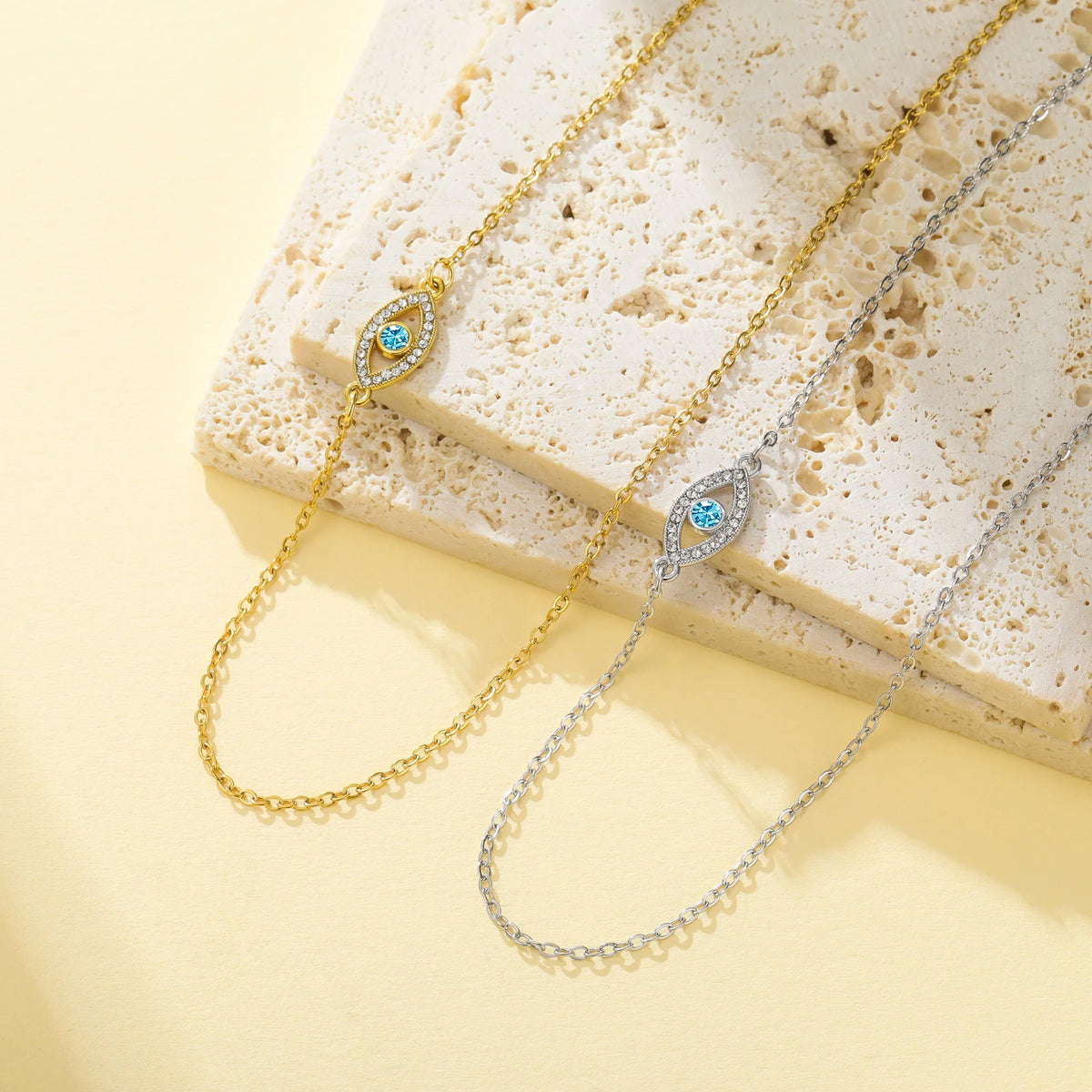 Collar Acero Inoxidable Evil Eye (Edición Amuleto)