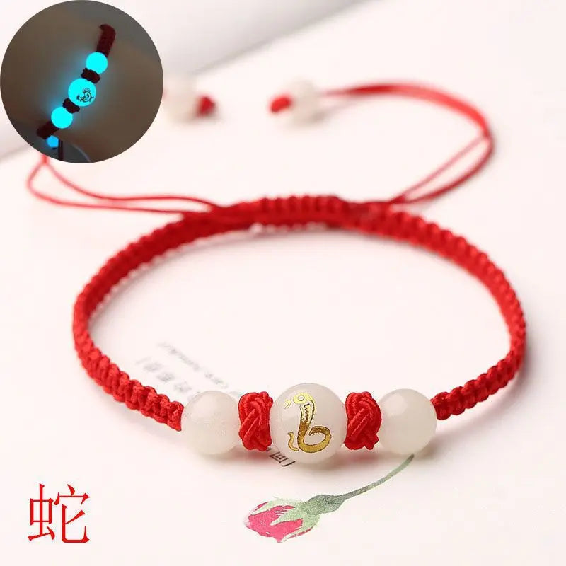 Pulseras De Cuerda Trenzada De Navidad