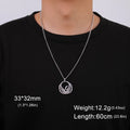 Collar Acero Inoxidable Phoenix Rise (Edición Mítica)