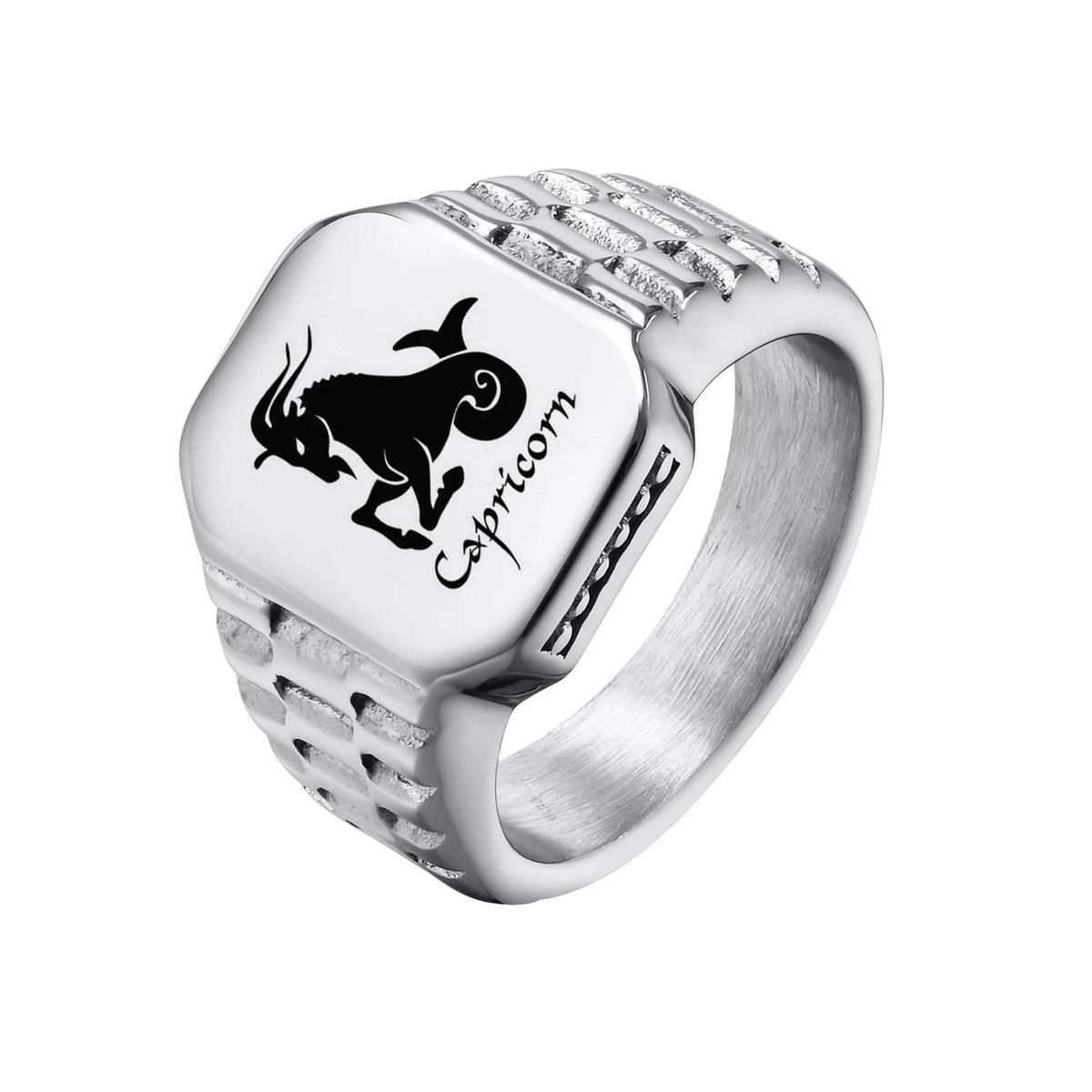 Anillos De Sello Del Zodiaco Personalizados Gratis Para Hombres