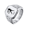 Anillos De Sello Del Zodiaco Personalizados Gratis Para Hombres