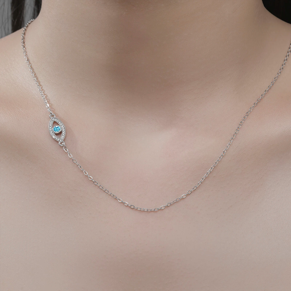 Collar Acero Inoxidable Evil Eye (Edición Amuleto)