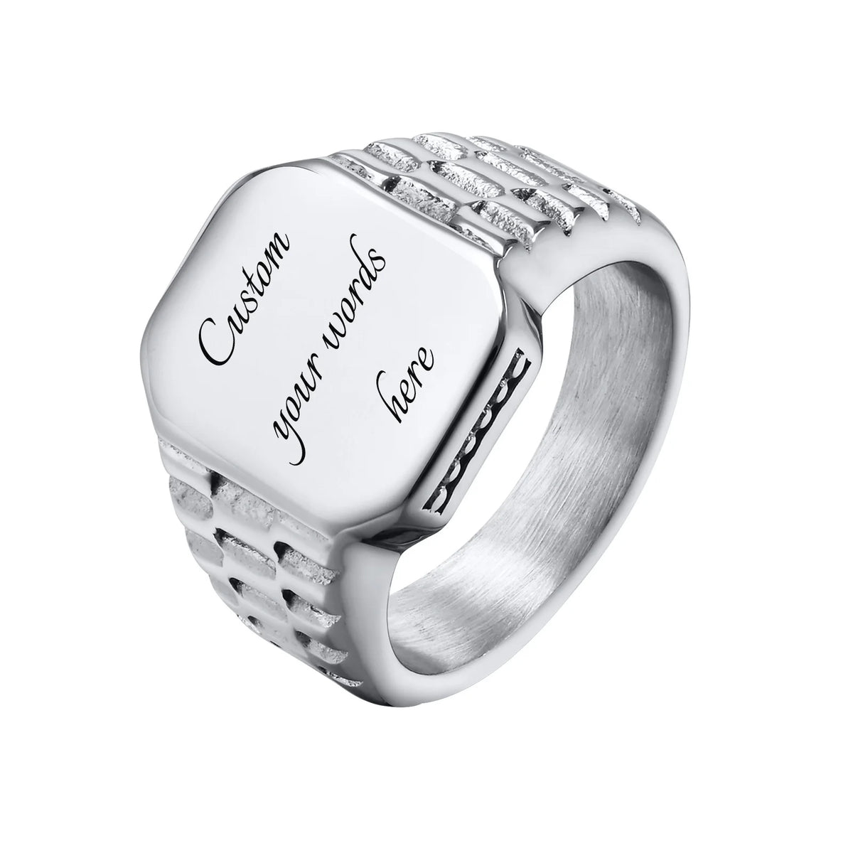 Anillos De Sello Del Zodiaco Personalizados Gratis Para Hombres