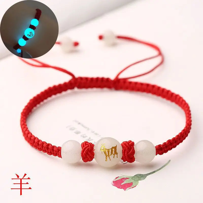 Pulseras De Cuerda Trenzada De Navidad