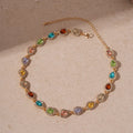 Gargantilla Multicolor "Rainbow Drops" Crystal