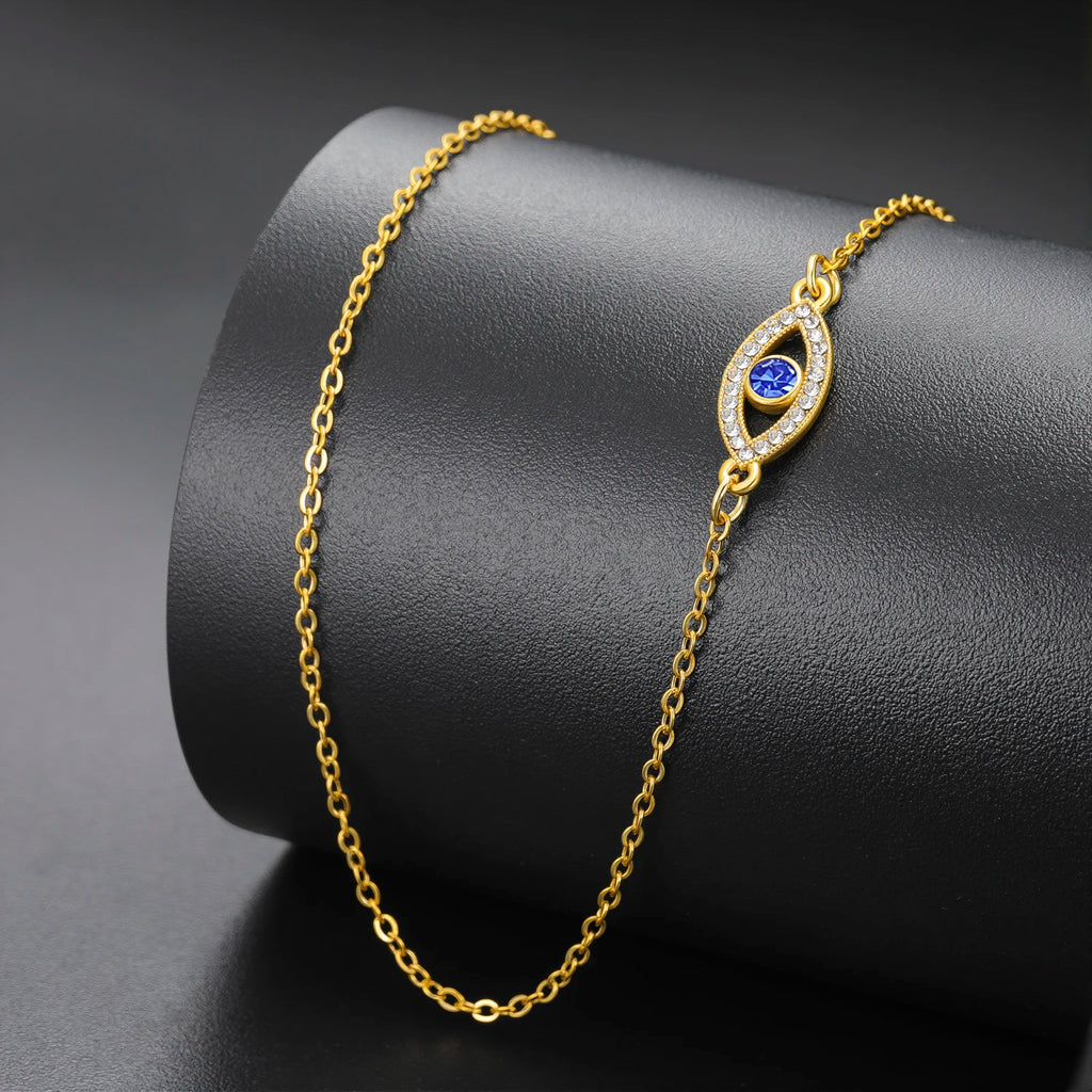 Collar Acero Inoxidable Evil Eye (Edición Amuleto)