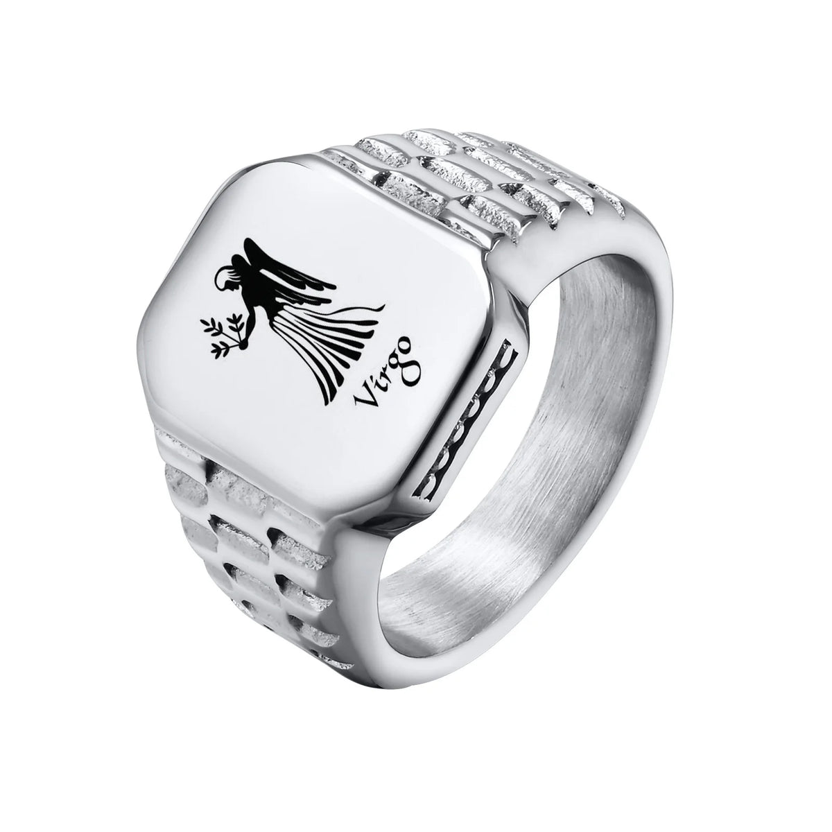 Anillos De Sello Del Zodiaco Personalizados Gratis Para Hombres