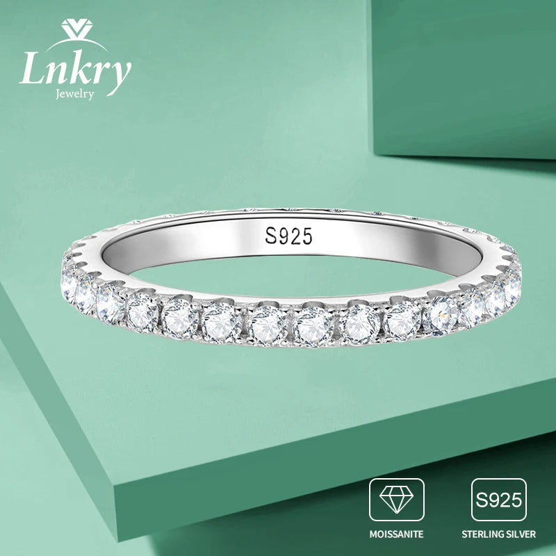 Anillo de Plata de Ley 925 "Eternity Crystal"