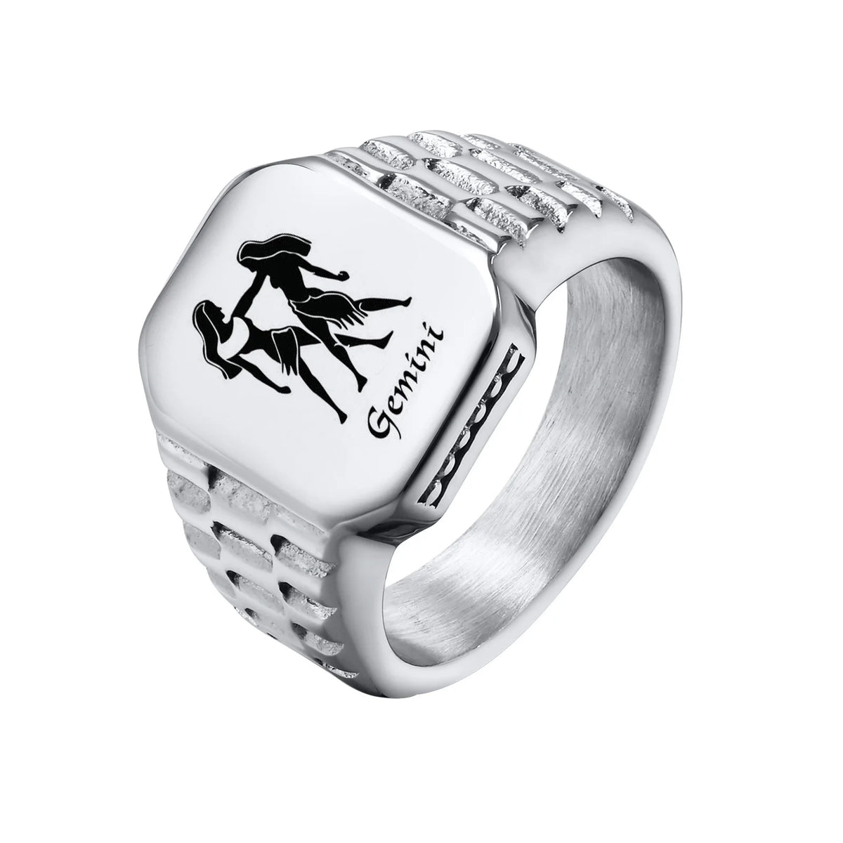 Anillos De Sello Del Zodiaco Personalizados Gratis Para Hombres